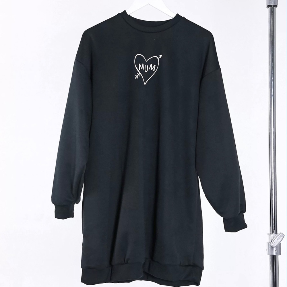 ASOS DESIGN Mum Materntiy Oversized Sweatshirt